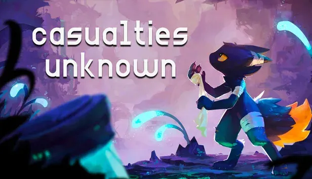 Official Casualties: Unknown key art of an Experiment holding a bandage